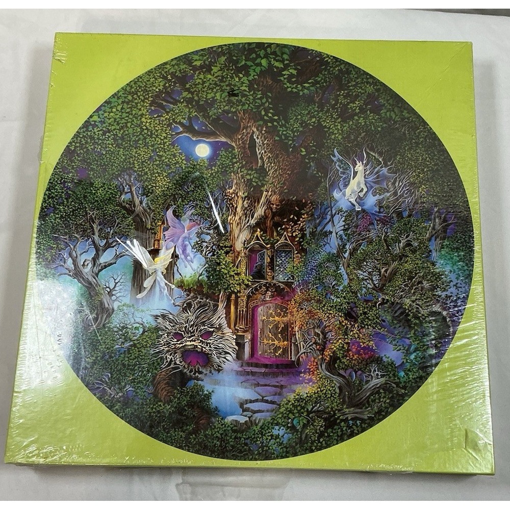 VTG 1982 Foxfire Jim Kirwan 500 Pc 20" Round Fantasy Puzzle New Sealed 6017